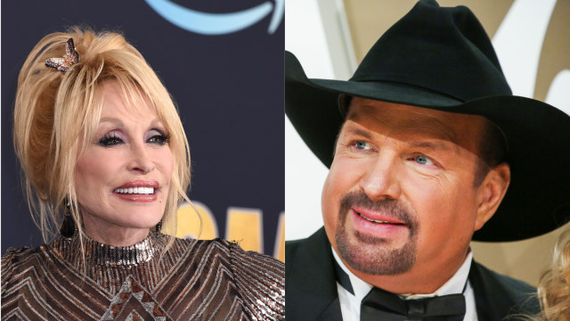 Garth Brooks and Dolly Parton